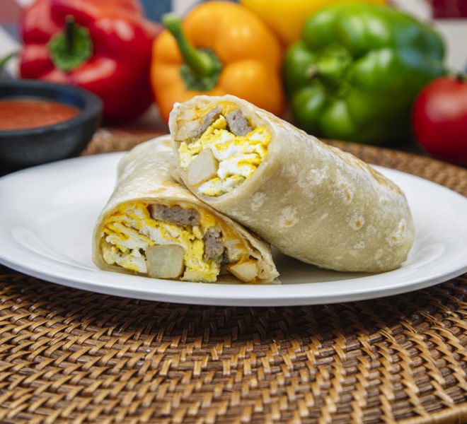 Breakfast Burrito Sausage_4085